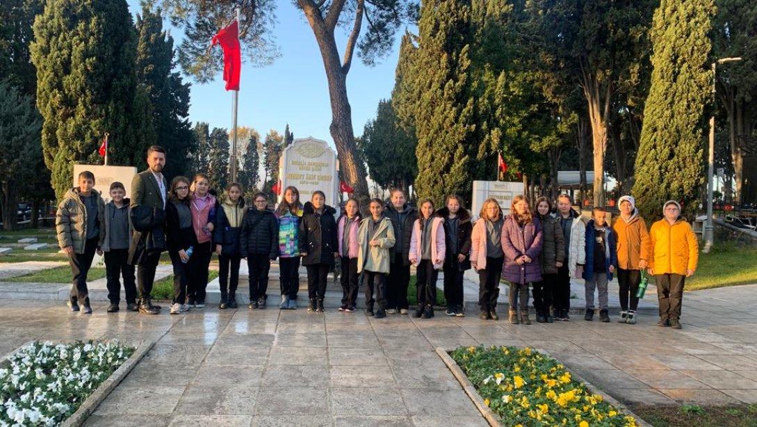 İstiklal Şairimiz Mehmet Akif Ersoy Mezarı Başında Anıldı