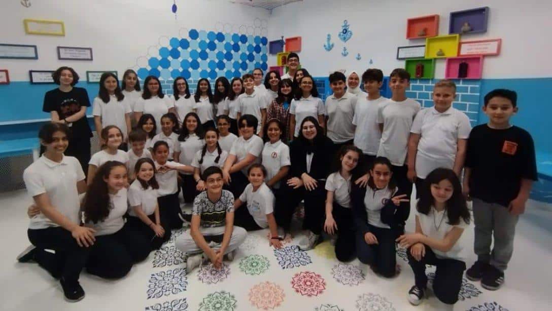 Sıfır Atık Projesi Kapsamında, Ali Ülker Ortaokulumuzun 'Yazan Büyülü Eller Projesi' Yazı ve Kaligrafi Atölyesi Açılışı