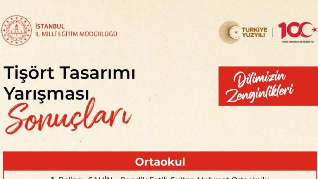 Proje Kapsamında Cevatpaşa Ortaokulumuzdan Derece!