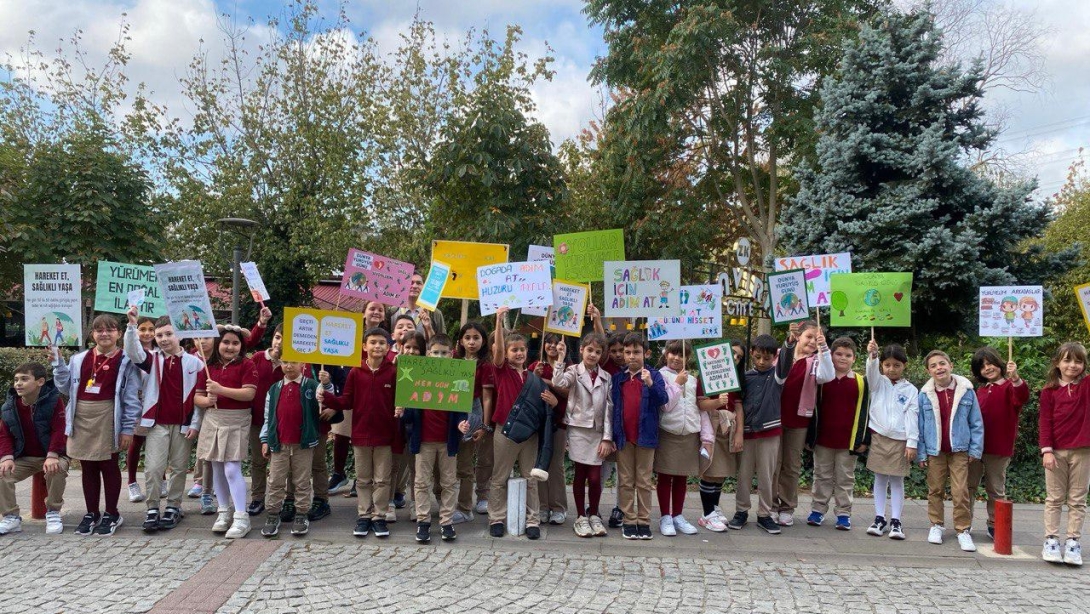 Okullarımızda Dünya Yürüyüş Günü Etkinlikleri